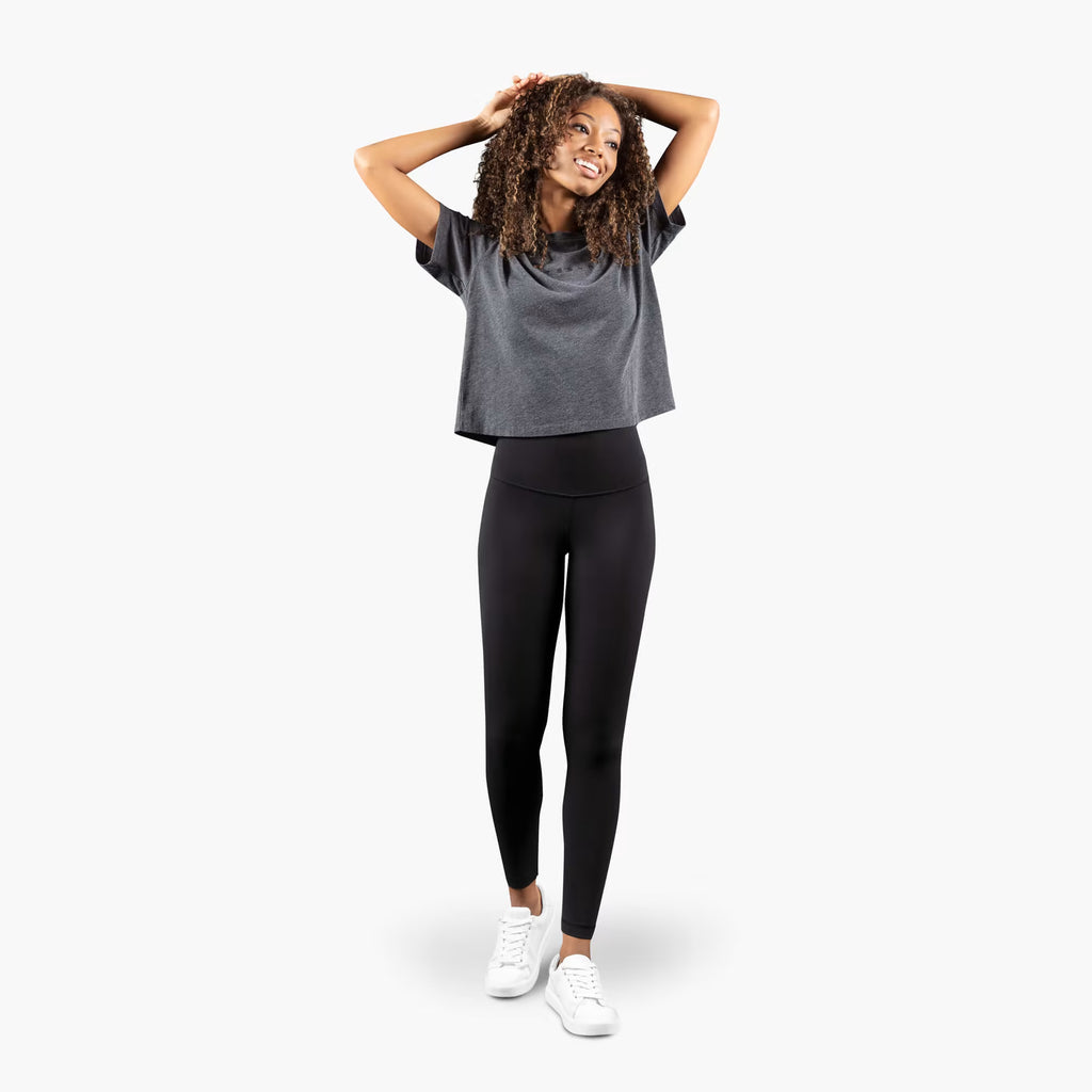 Women's Turbine Cropped Short Sleeve Tee