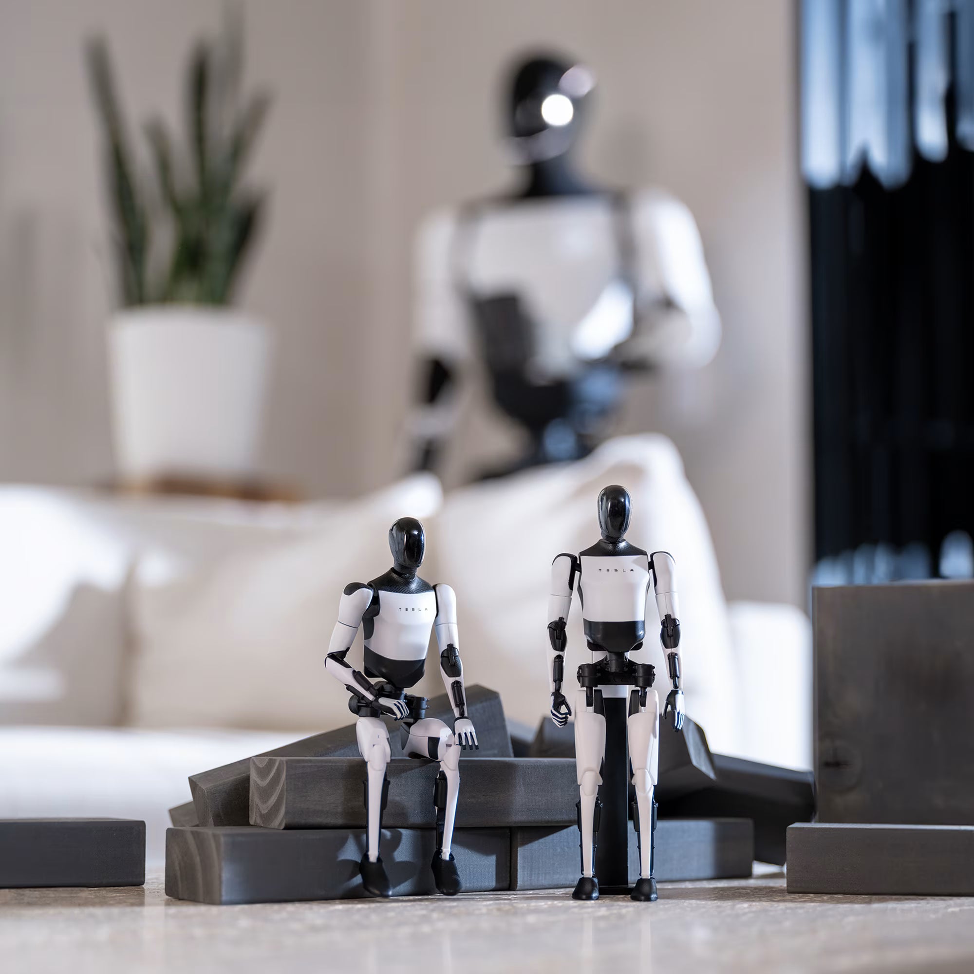 Tesla Bot Action Figure
