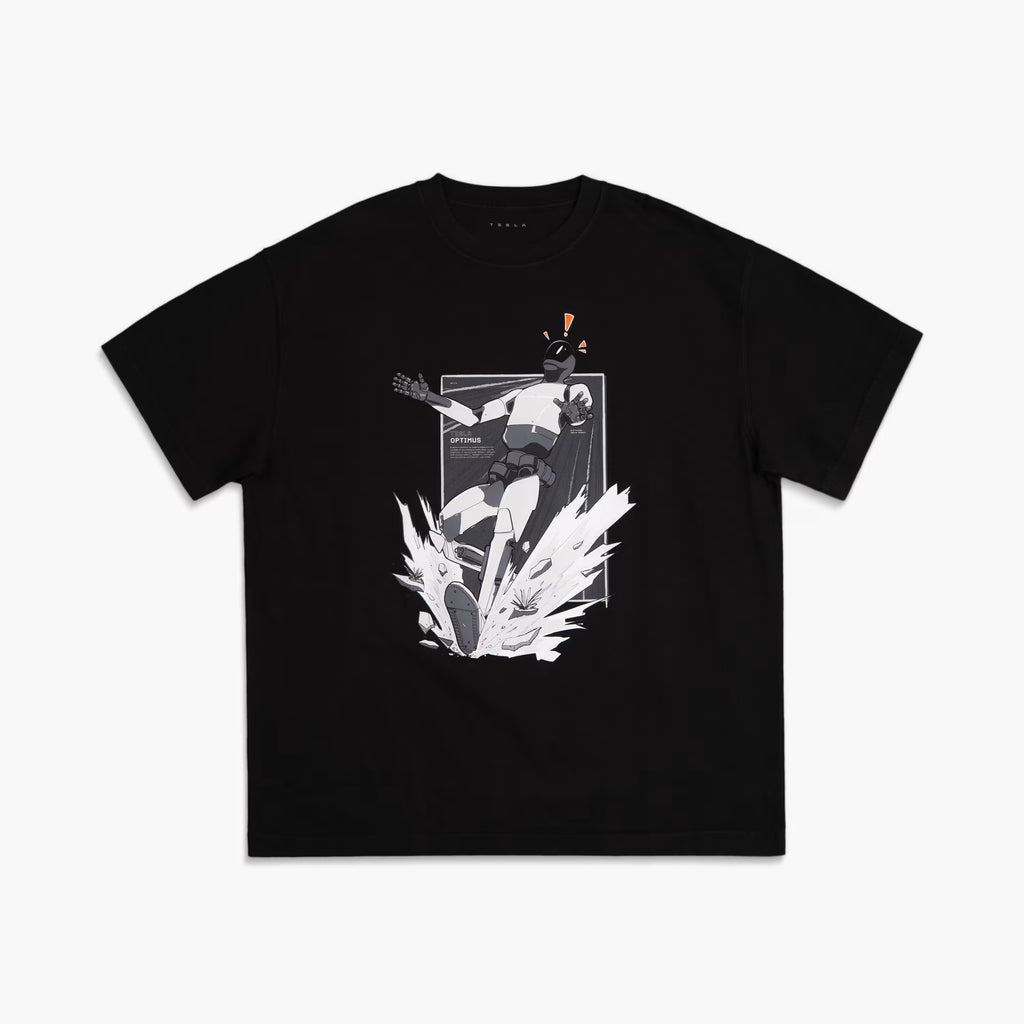 Men's Tesla Optimus Electric Slide Tee