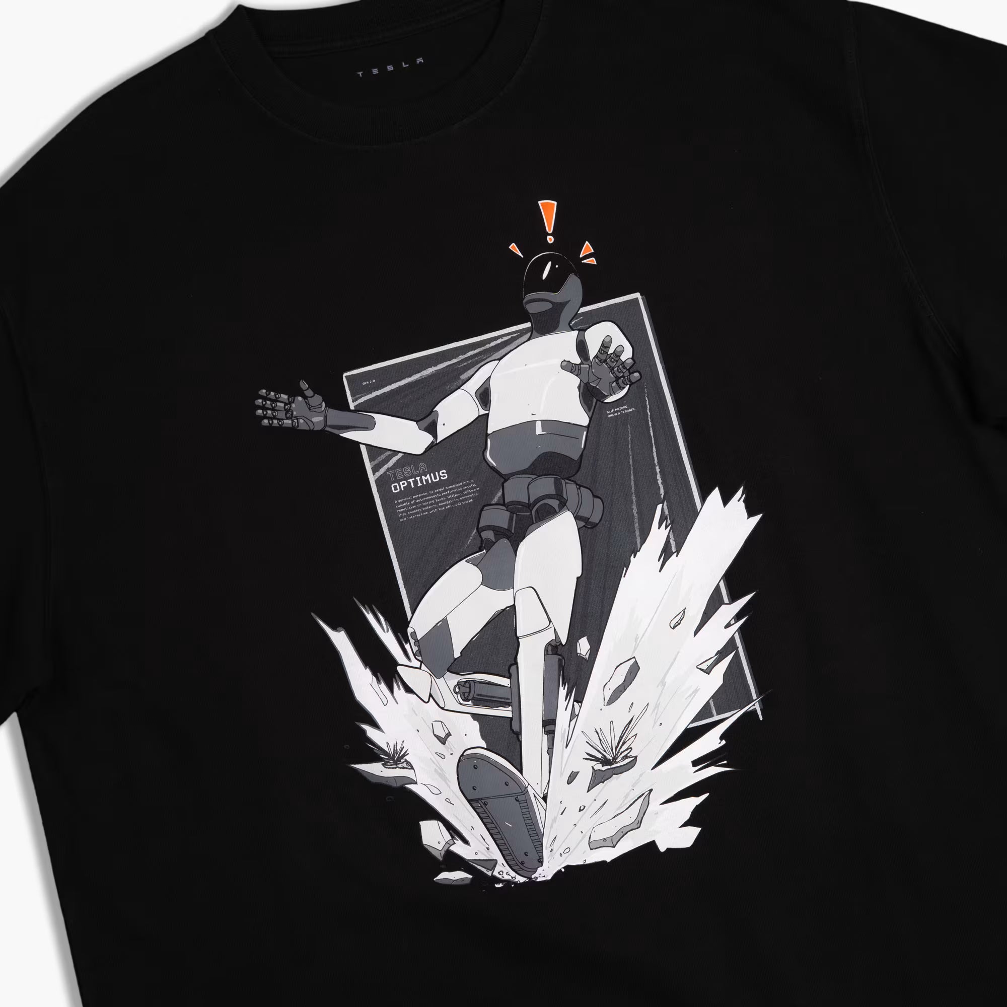 Men's Tesla Optimus Electric Slide Tee