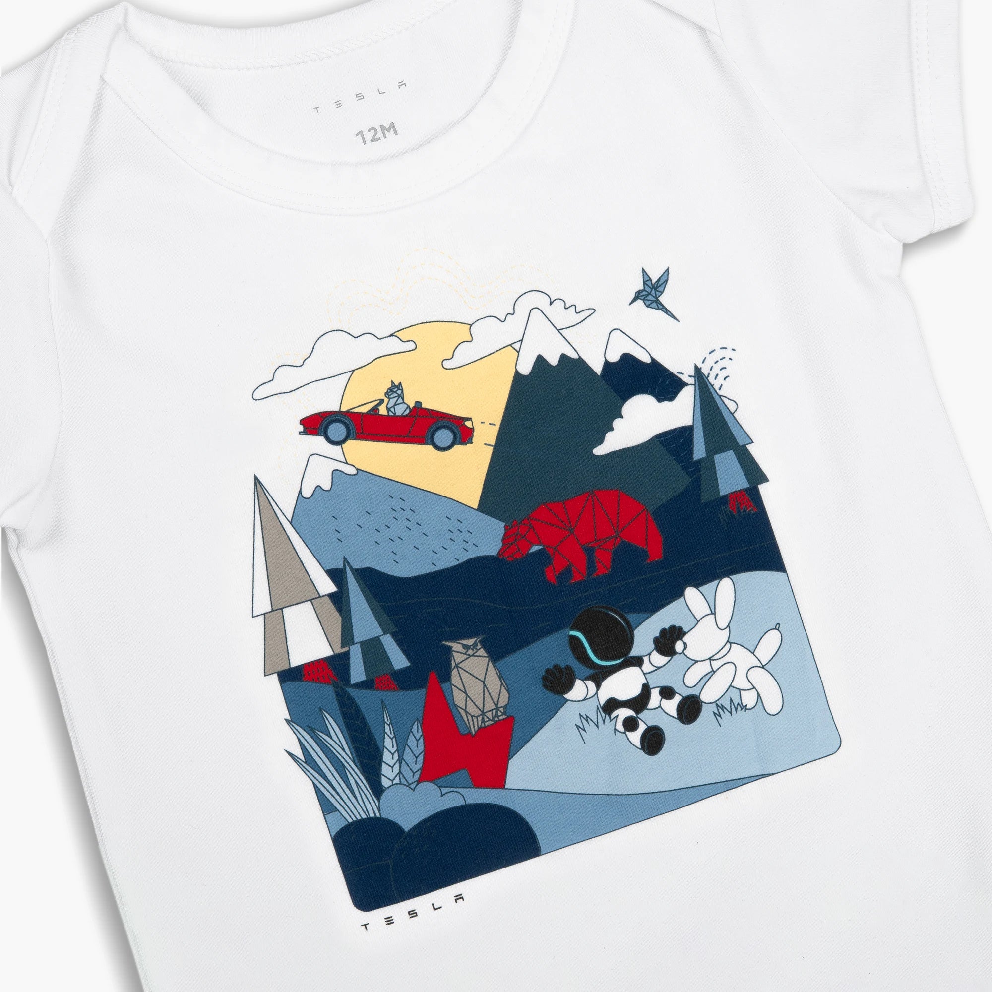 Tesla Optimus Adventure Onesie
