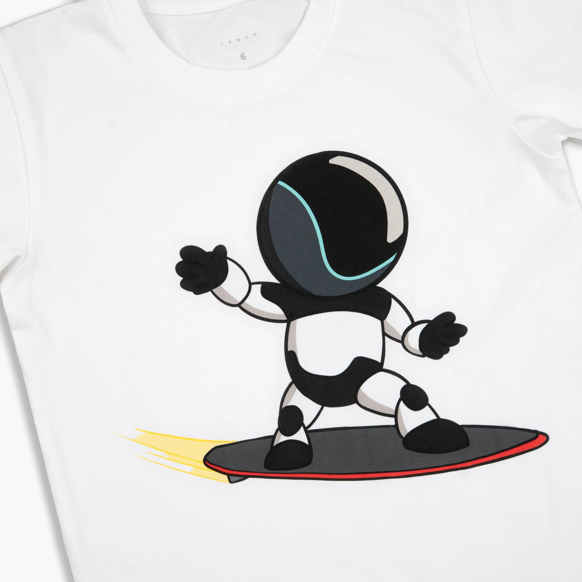 Kids Tesla Optimus Surfer Tee