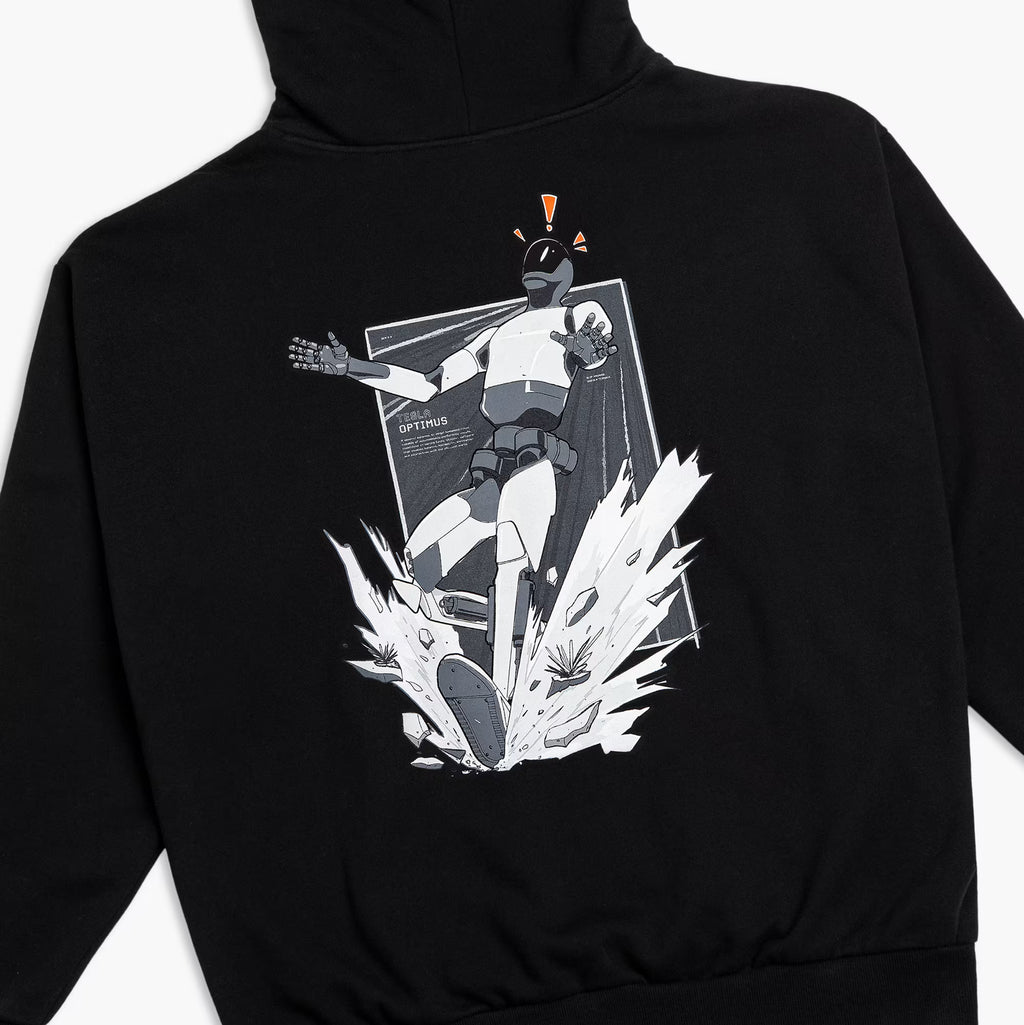 Tesla Optimus Electric Slide Hoodie